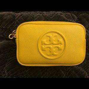 Tory Burch PERRY BOMBÉ PIECED-STRAP MINI BAG